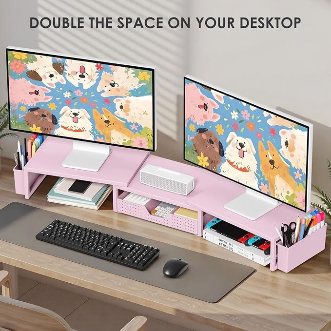 OPNICE Pink Desk Organizers and Accessories - Image 4