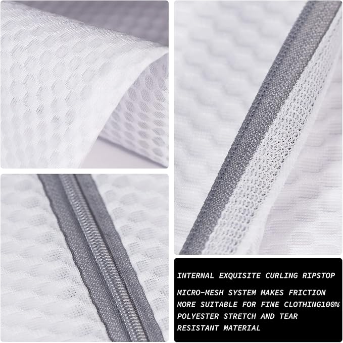 2 XX-Large Honeycomb Mesh Laundry Bag Delicates Durable - Image 3