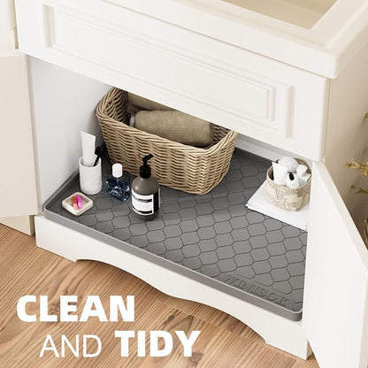 Silicone Under Sink Mat 22" x 19", kitchen Essentials and Gadgets, Shelf liner - Image 5