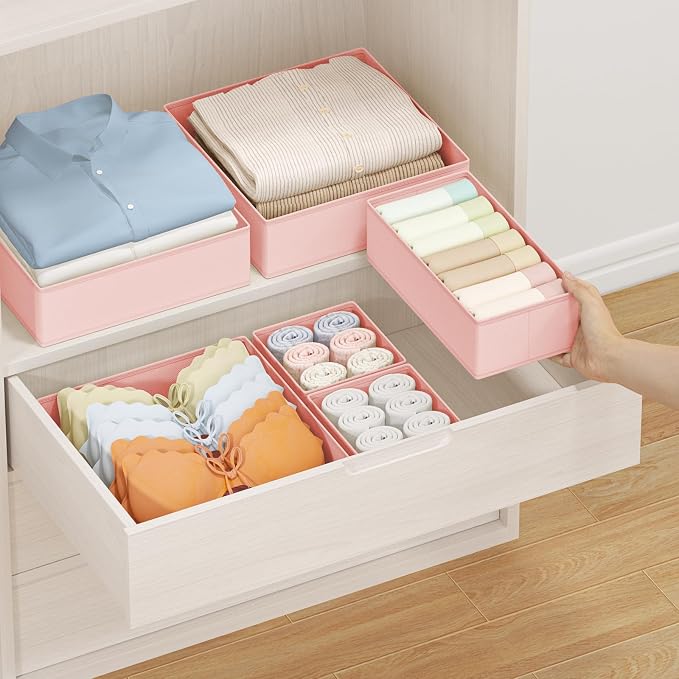 DIMJ Drawer Organizer Clothes Storage - Image 5