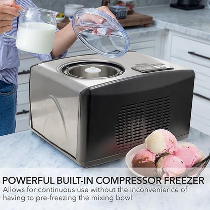 Whynter Ice Cream Maker Machine 1.6 Qt. Automatic - Image 4