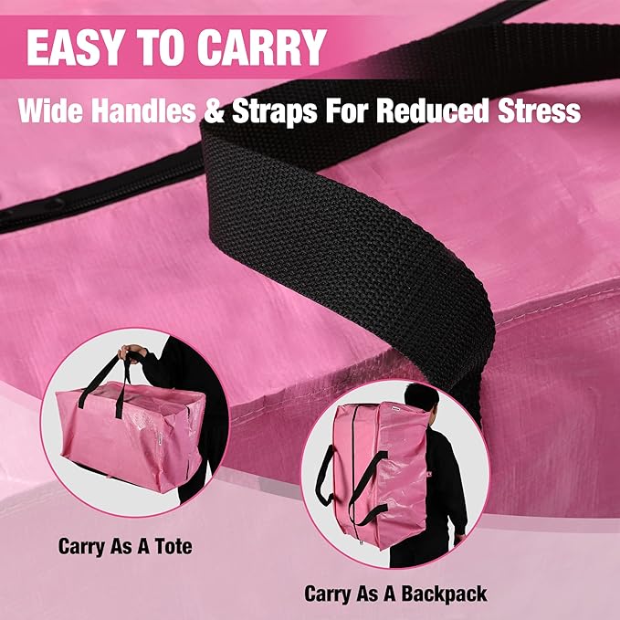 WORKPRO 6 Pack Extra Large Moving Bags - Image 4