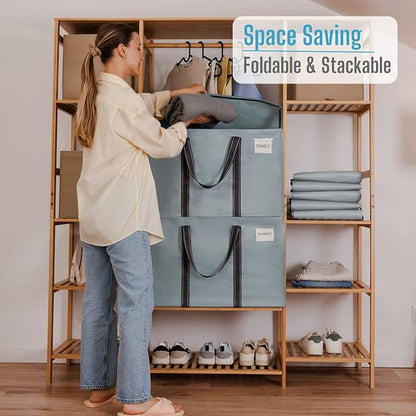 VENO 8 Pack Moving Bags and Large Christmas Storage Bins - Image 6
