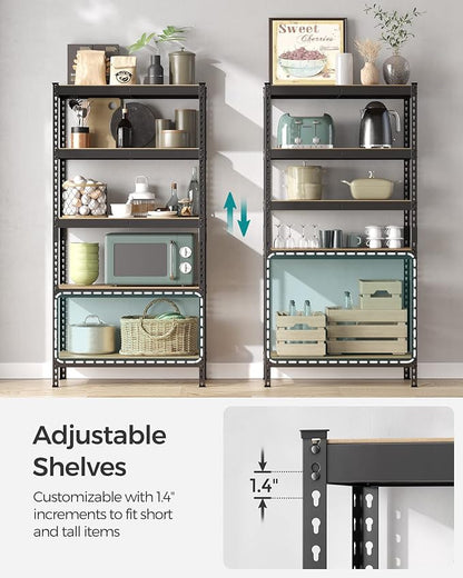 SONGMICS 5-Tier Storage Shelves, Load 2310 lb, Boltless Assembly, Adjustable - Image 5