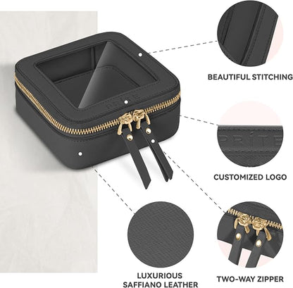 Prite Mini Clear Makeup Bag for Purse Cute Small Travel Cosmetic Bag for Women - Image 4