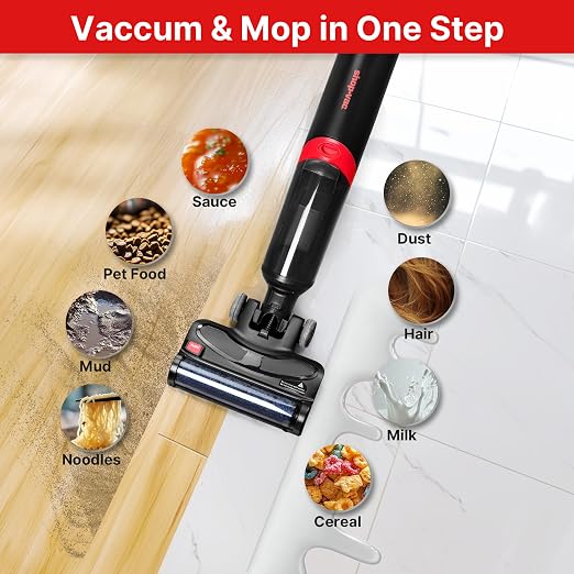 Shop-Vac Wet Dry Vacuum Cleaner and Mop, 15000Pa Vacuum Mop All in One - Image 3