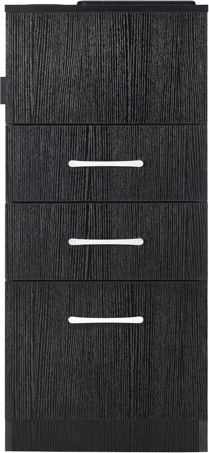 BarberPub Salon Storage Cabinet Beauty Locker Hair Dryer Holder Stylist Spa - Image 9