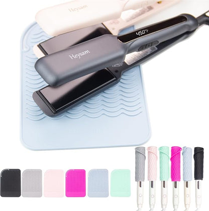 Heysam Flat Iron Case Travel Essentials Hair Straightener and Hair Curler 2-in-1 - Image 2