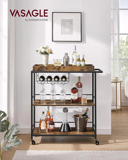 VASAGLE Kitchen Serving Cart - Image 2