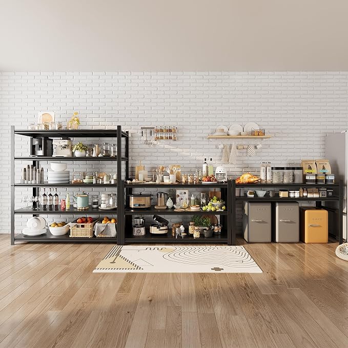 48.2" W Garage Shelving 3000LBS Storage Shelf Heavy Duty Garage Storage Shelves - Image 7