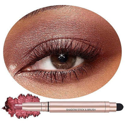 Eyeshadow Stick Makeup, Waterproof Hypoallergenic Long Lasting Cream Eye Shadow by Qeetvia