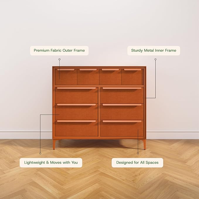 Naima Premium Fabric Dresser - Image 6