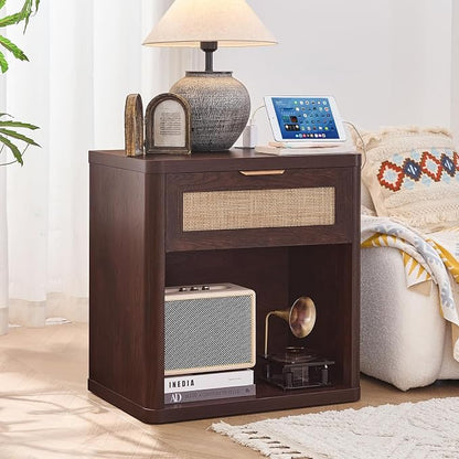 LEYAOYAO Rattan Nightstands Set of 2 - Image 9