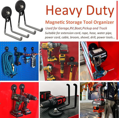 ULIBERMAGNET Magnetic Garage Hook, Cordless Drill Hooks Heavy Duty, Power Tool - Image 4