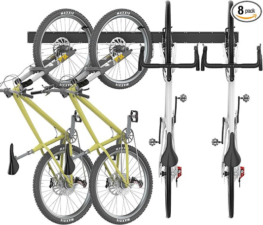 Ultrawall Swivel Bike Storage Rack, Adjustable Wall Mounted Bike Rack by UltrawallGarageTools