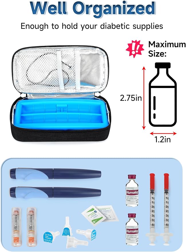 YOUSHARES Insulin Cooler Travel Case - Image 5