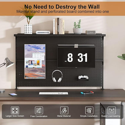 KEIKI Metal Pegboard Desk Organizer - Image 5