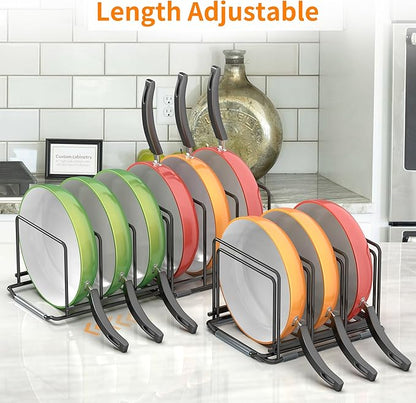 Adjustable 2.2in Pan Organizer Rack - Image 3