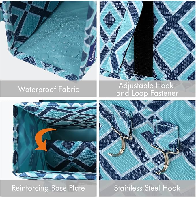 Surblue Caddy Hanging Organizer Bedside Storage Bag - Image 4