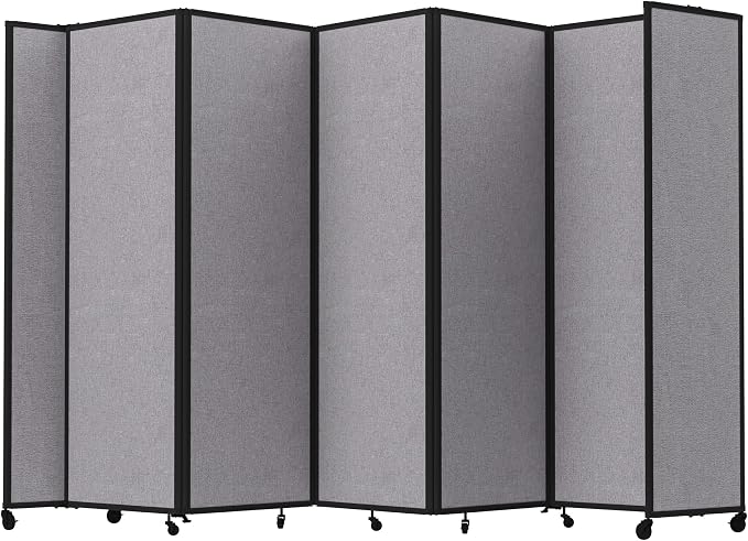 Versare Room Divider 360 Portable Wall Partition | Folding Panels | Large by VERSARE