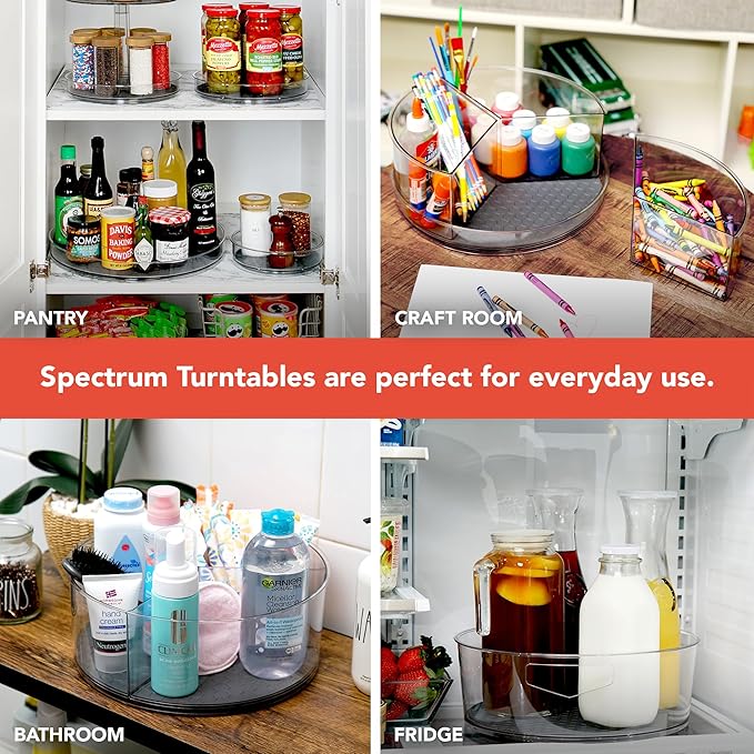 Spectrum XL Lazy Susan Organizer 12.25 in - Image 5