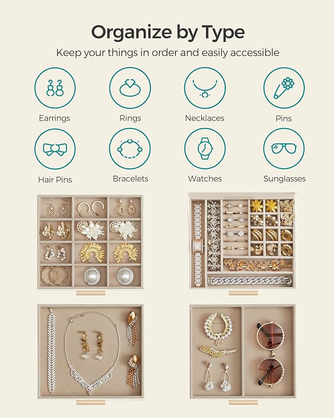 SONGMICS Jewelry Box Organizer - Image 3
