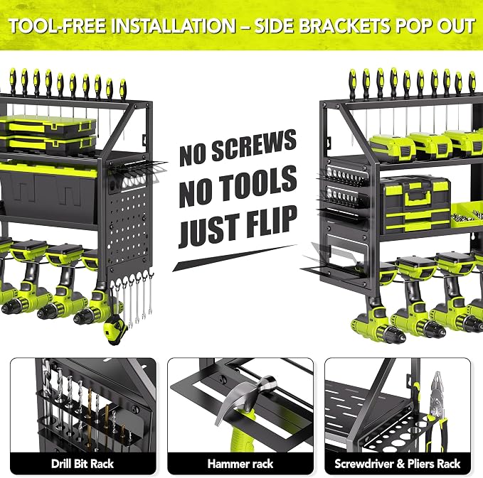 Power Tool Organizer Wall Mount - Image 2