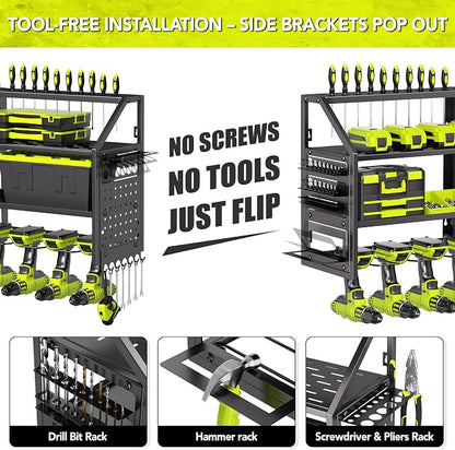 Power Tool Organizer Wall Mount - Image 2
