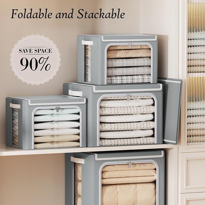 Yecaye Clothes Storage Bins - Image 2