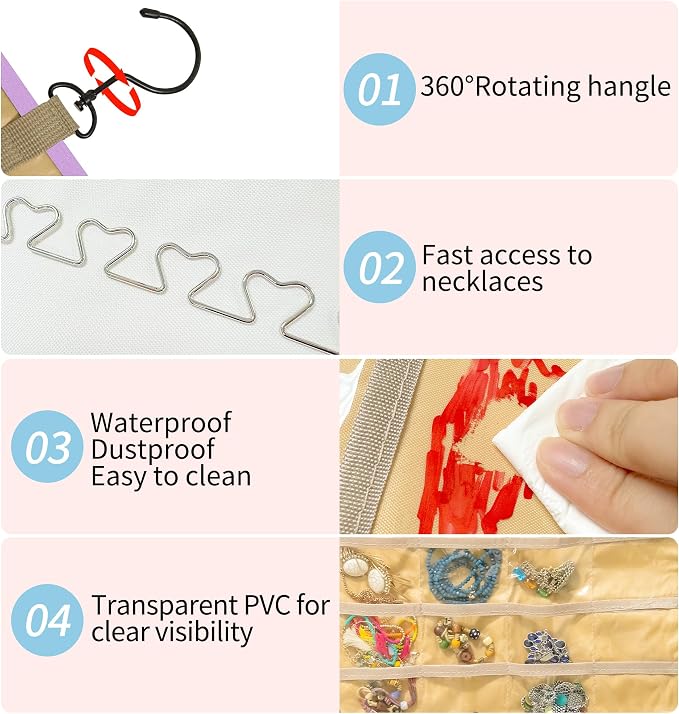 Bloss Hanging Jewelry Organizer - Image 5