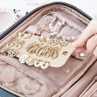 NISHEL Travel Jewelry Case, Holiday Organizer - Image 6