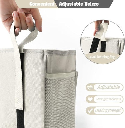 Bseash Bunk Bed Organizer, Bedside Caddy Hanging Bed Organizer Storage Bag - Image 4