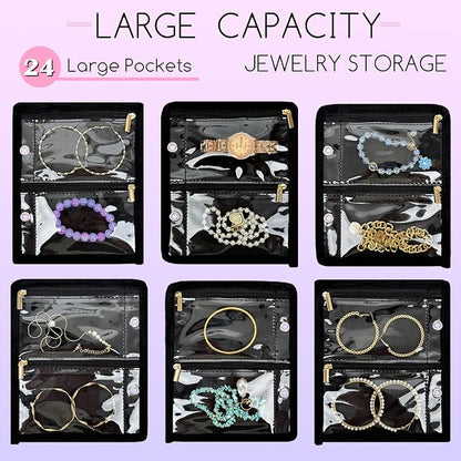 Travel Jewelry Organizer Case, Jewelry Bags - Image 4