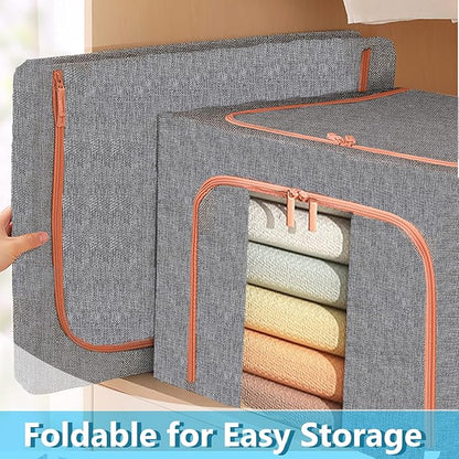 Large Storage Bags, Stackable Clothes Storage Bins - Image 7