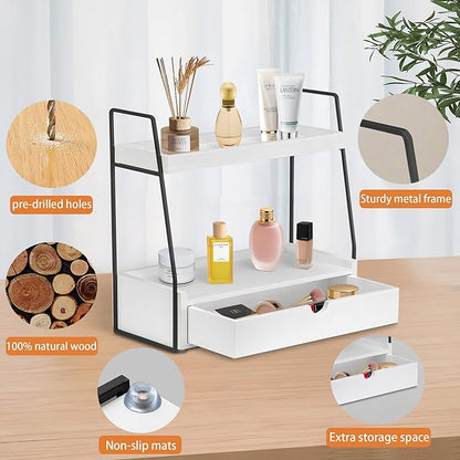 2-Tier Bathroom Organizer Countertop - Image 6