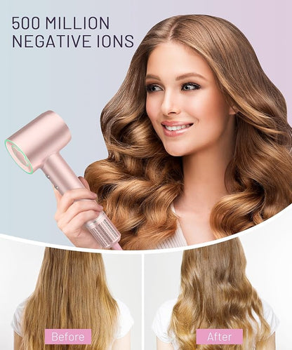 Hair Dryer - 150000 RPM High-Speed Brushless Motor Negative Ionic Blow Dryer - Image 6
