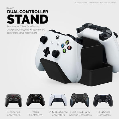 BRAINWAVZ Dual Game Controller, TV Remote Control & Stationary Storage Desktop - Image 4
