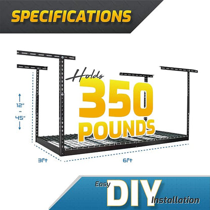 MonsterRax Overhead Garage Storage Rack - Image 4