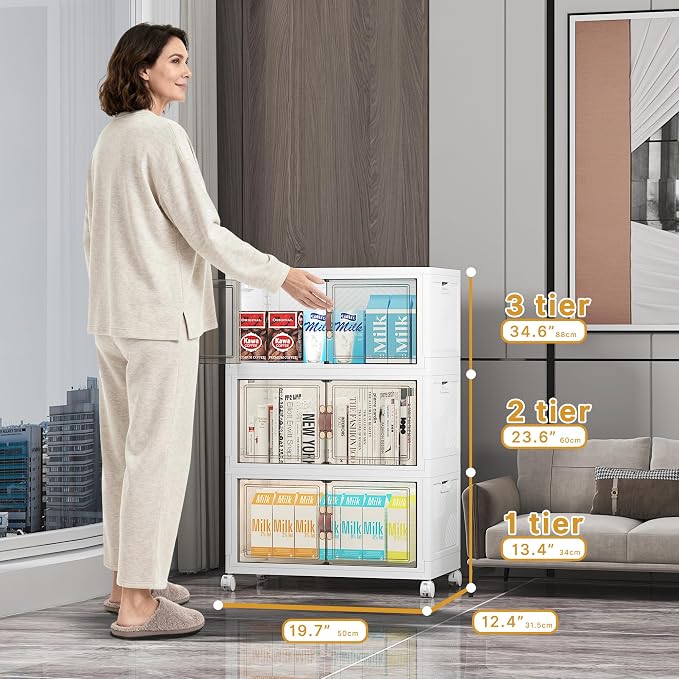 Extra Large Stackable Storage Bins - Image 3