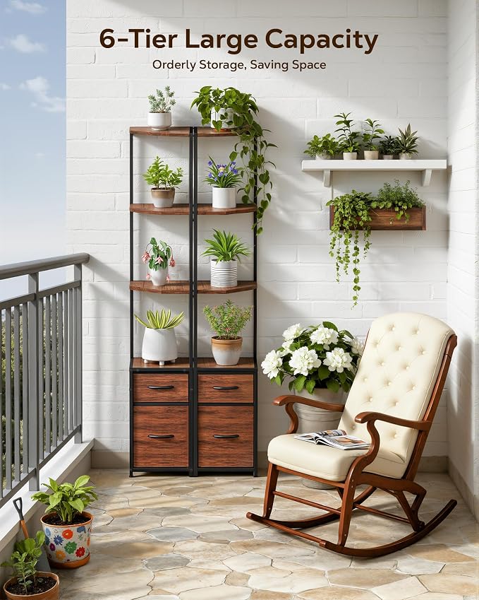 Housolution Corner Shelf Stand - Image 4