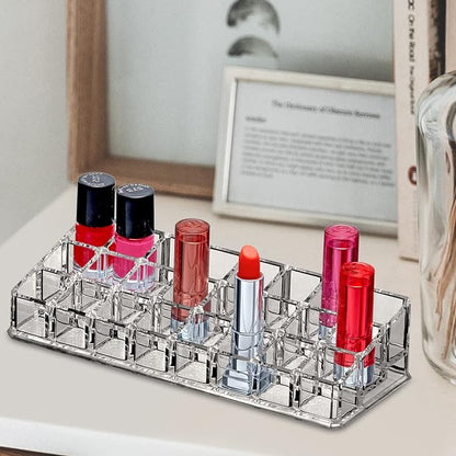 Amazing Abby - Glamour - 24-Slot Acrylic Lipstick Organizer, Lipstick Holder - Image 2