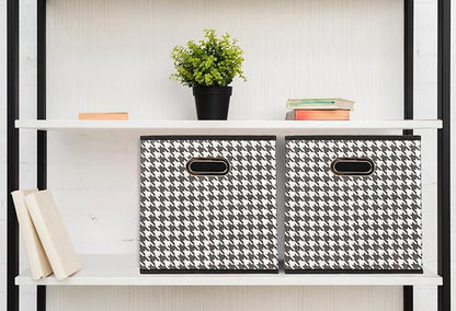 Household Essentials Foldable Fabric Storage Cubes 6-Pack – 11x11x11 Stackable - Image 6