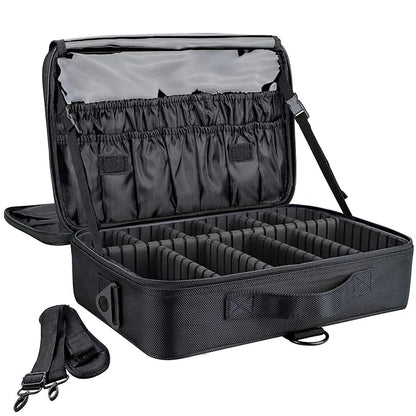 gzcz Travel Makeup Bag, Professional Cosmetic Bags by GZCZ
