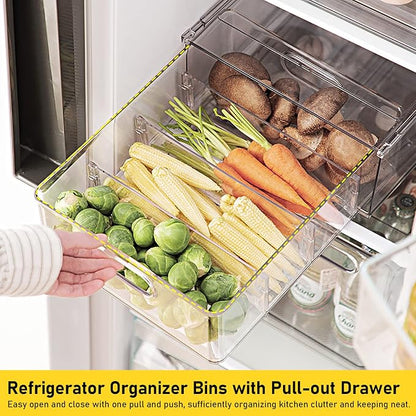3 Pack Refrigerator Organizer Bins - Image 2