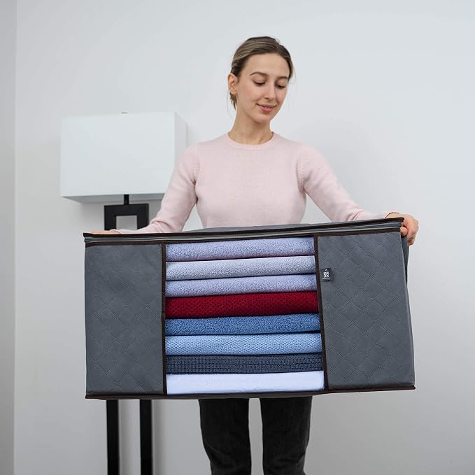 VENO 3 Pack Oversize Clothes Storage Bag Organizer - Image 4