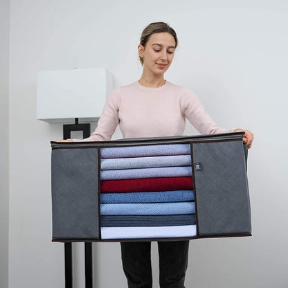 VENO 3 Pack Oversize Clothes Storage Bag Organizer - Image 4