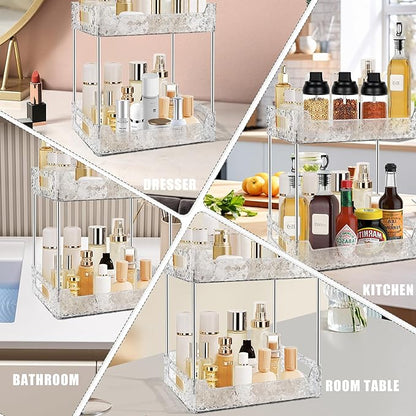 2-Tier Bathroom Counter Organizer Countertop Storage, Dresser Organizer Vanity - Image 7