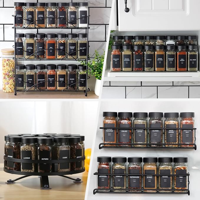 36Pcs Spice Jars Containers - Image 7