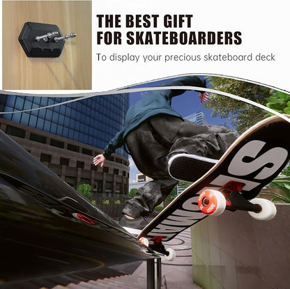 Hikeen Skateboard Wall Mount Skateboard Hanger - Image 4