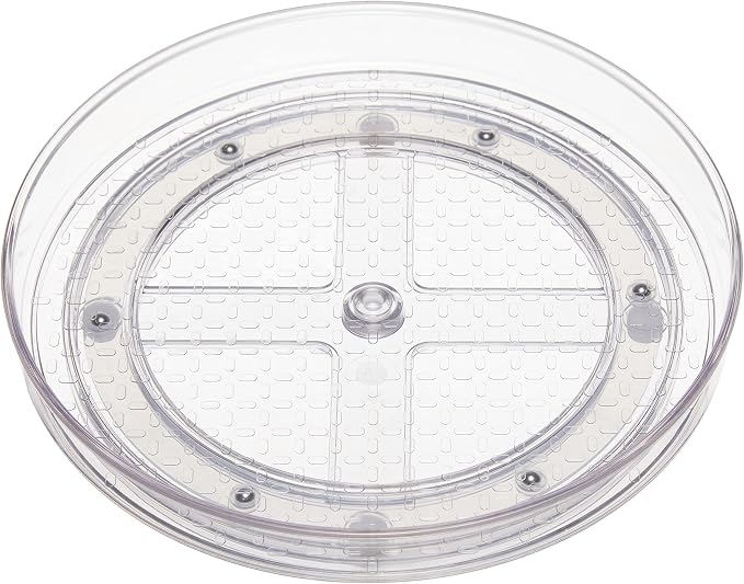 Amazon Basics Clear Lazy Suzan Turntable Organizer - Image 6